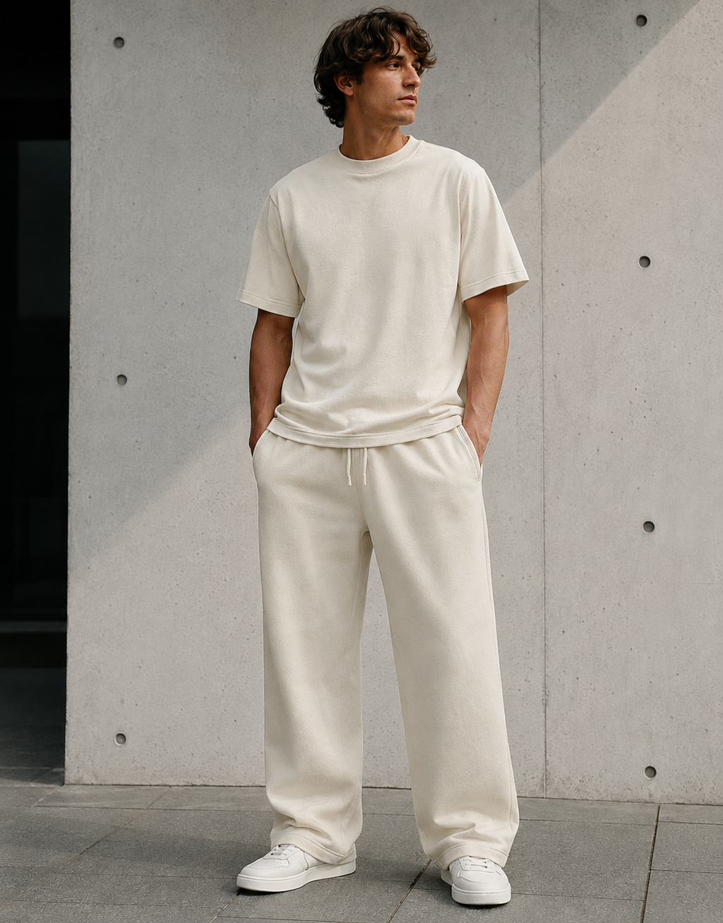 Essential Beige Sweatpants