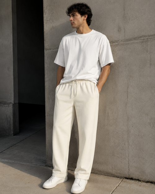 Essential Beige Sweatpants